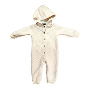 7 for all Mankind | Pink Quilted Bunting (12 mos) 💖